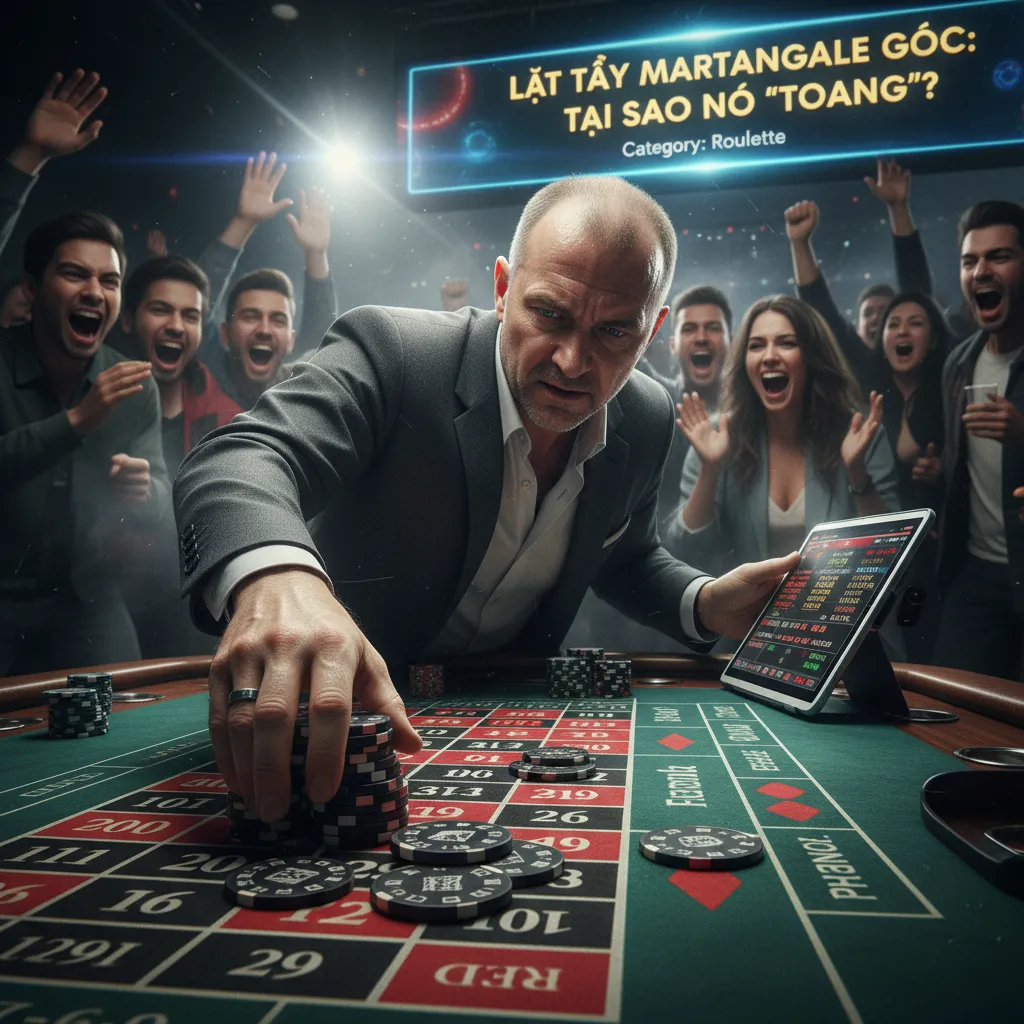 Chơi Roulette online với chiến thuật Martingale