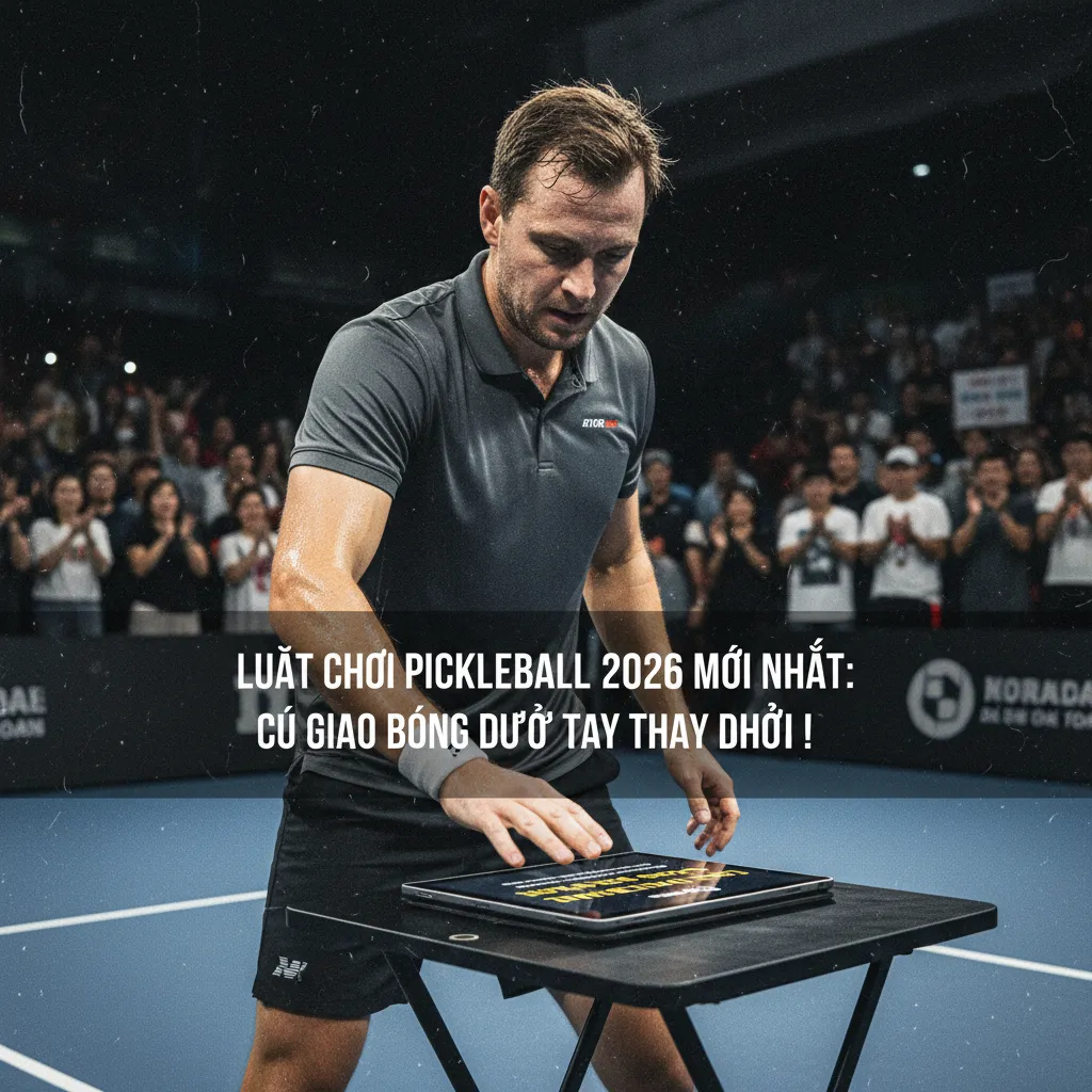 Tổng quan những thay đổi lớn trong luật Pickleball 2026