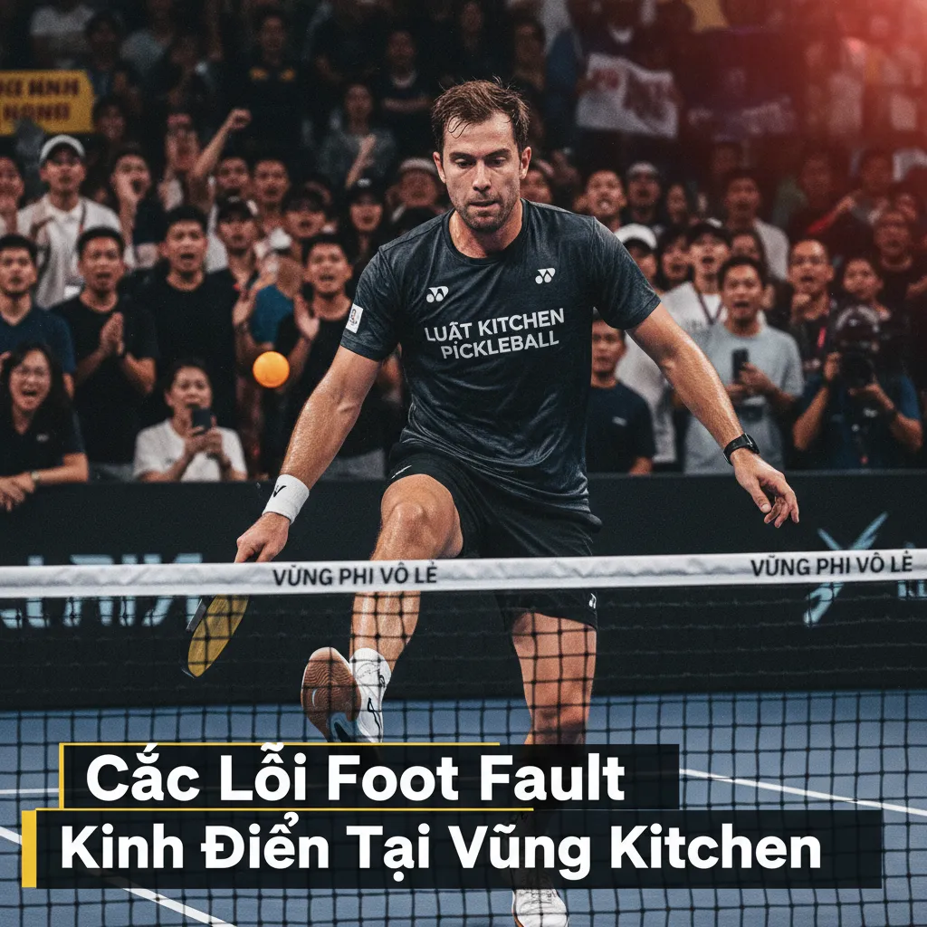 Khi nào được phép vào Kitchen trong pickleball