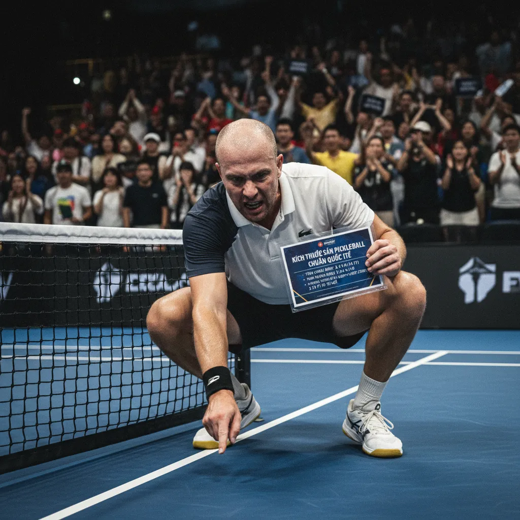 Thông số Kích thước Sân Pickleball Chuẩn