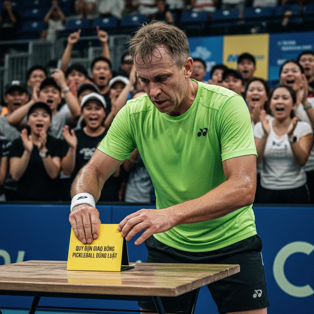 Tại Sao Giao Bóng Pickleball Lại "Khó Chịu" Đến Vậy?