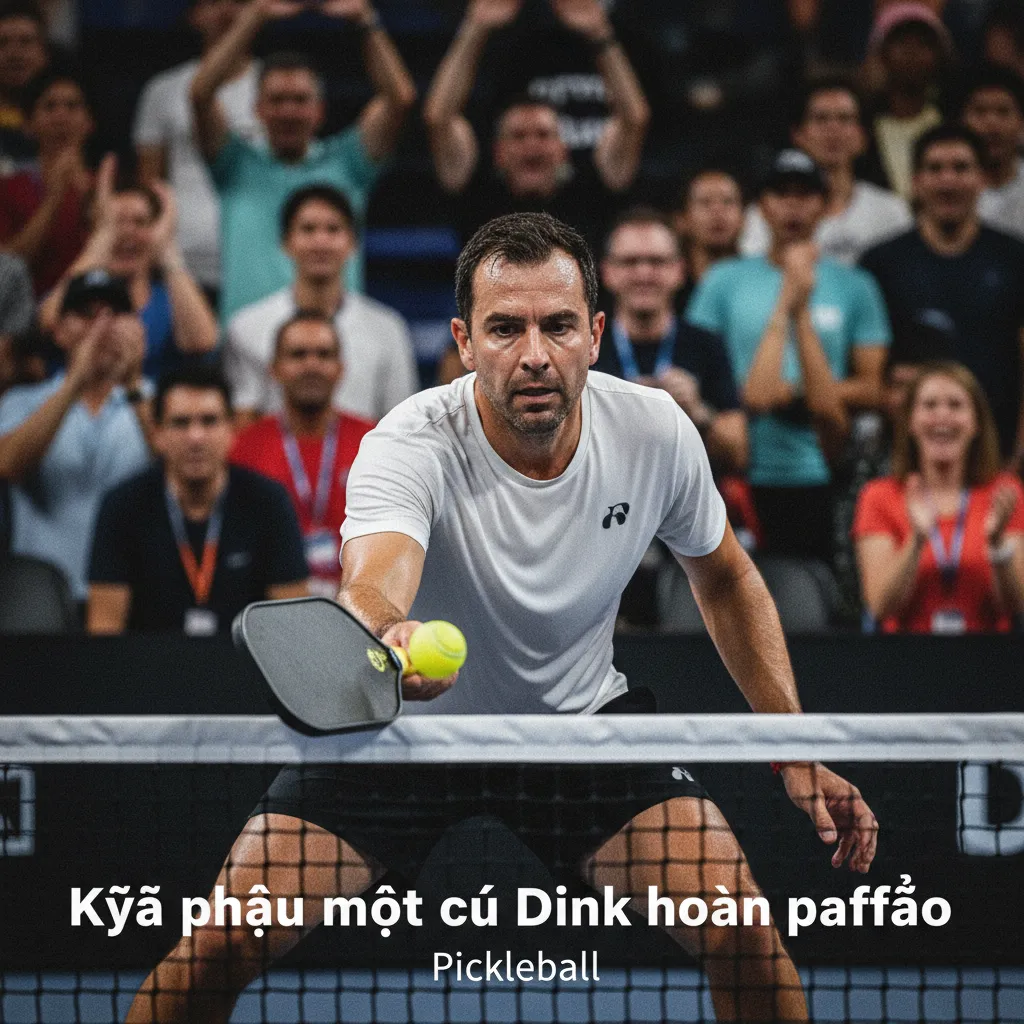 Cách cầm vợt và điểm tiếp xúc bóng khi dink