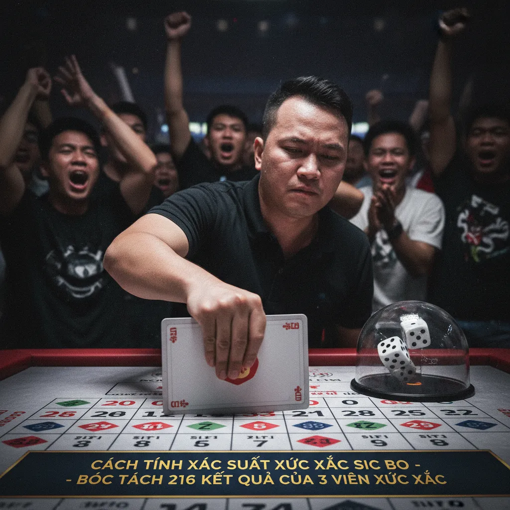 Công thức tính tổng số kết quả của 3 viên xúc xắc Sic Bo là 6x6x6=216